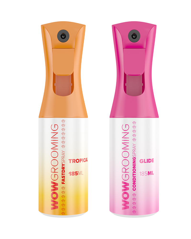 Multibuy Dog Grooming Spray Collection 185ml Wow Grooming