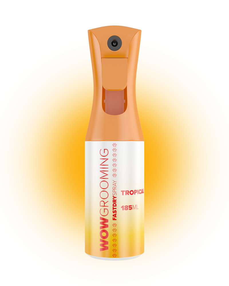 Wow Grooming Fast Dry Super Quick Tropical Pineapple 185 ml Dog Spray