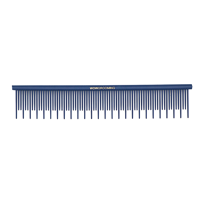 Wide tooth discount metal dog comb