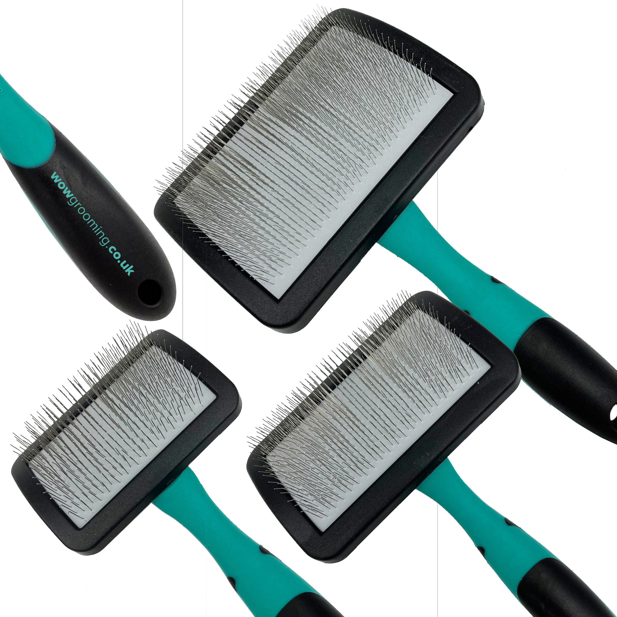 Dog grooming brush deals set