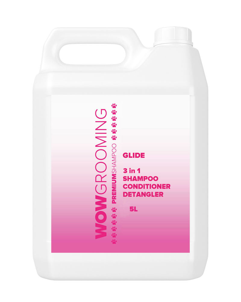 Glide by – Vegan Natural 3-in-1 Dog Shampoo & Conditioner